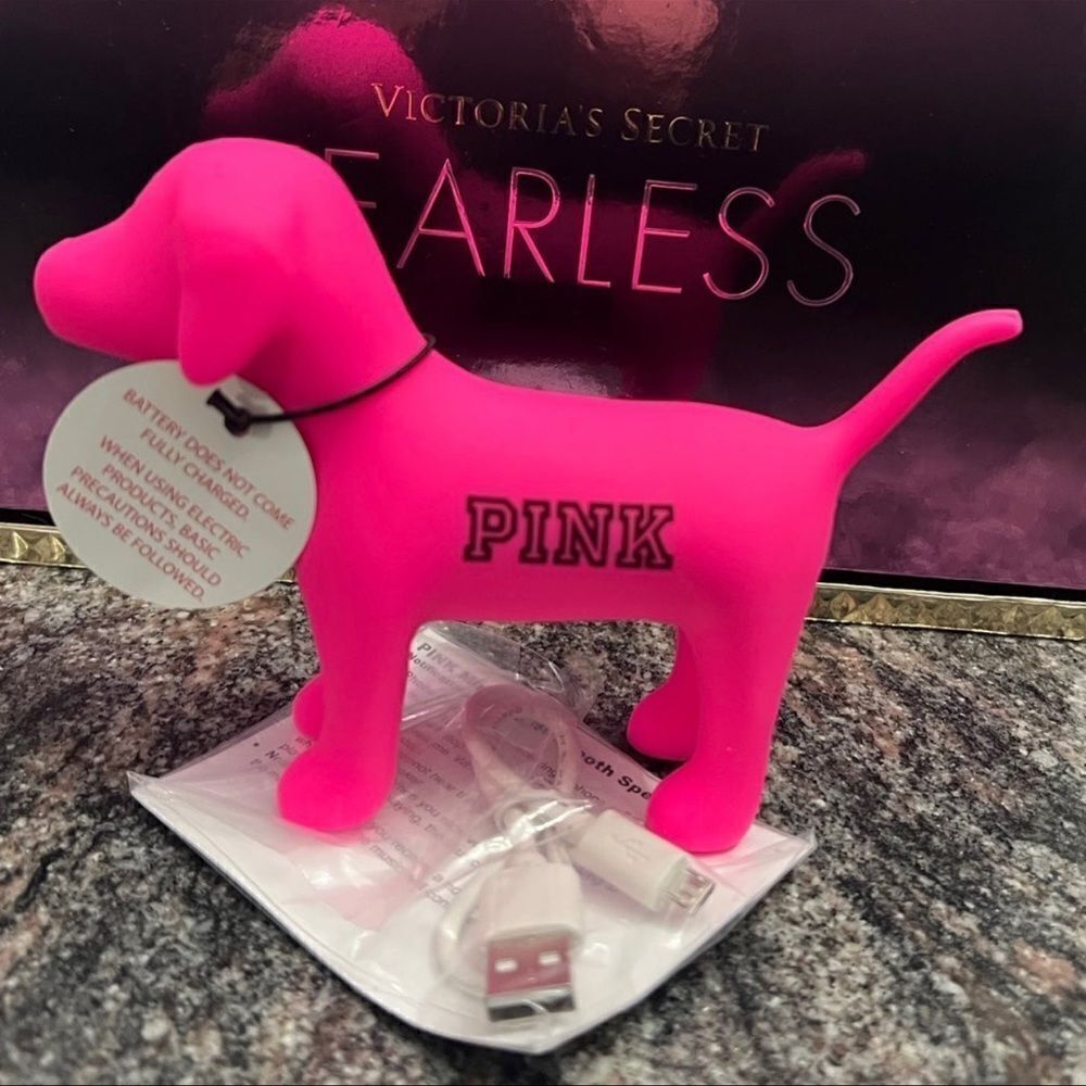 Victoria's Secret Pink Mini Dog Bluetooth speaker New - Picture 2 of 8
